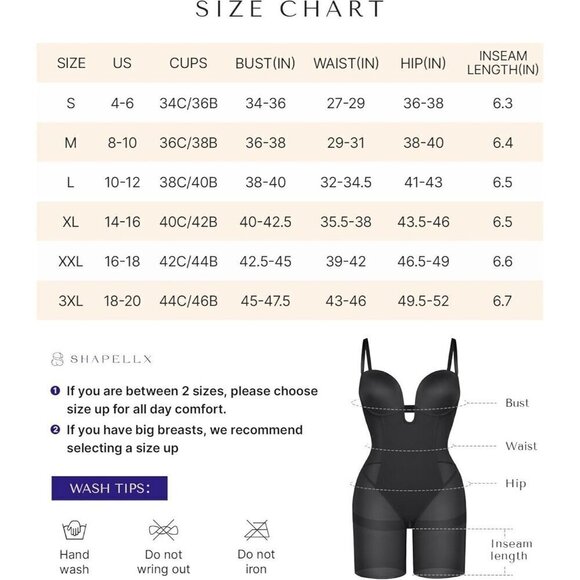 Strapless Shapewear Deep Plunge Corset Tummy Control Backless Bodysuit for Women - Picture 6 of 6